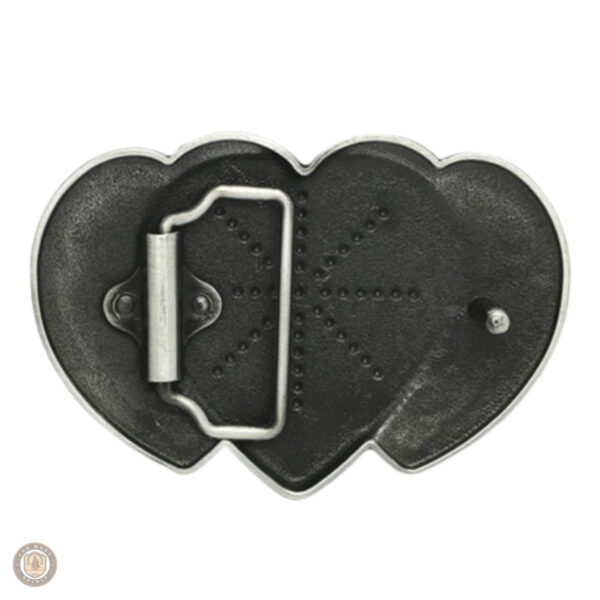 Accessoire de ceinture avec motif cœur, esprit cowboy