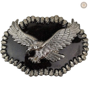 Boucle de ceinture scintillante au style country