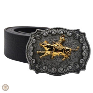 Accessoire de mode western : boucle de ceinture cowboy