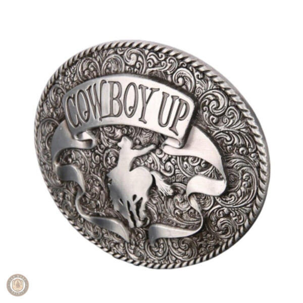 Boucle de ceinture avec motif cow-boy original