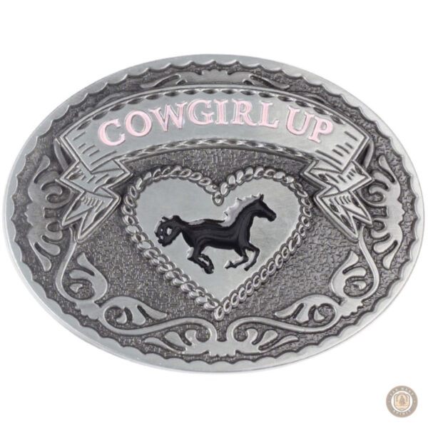 Boucle de ceinture cowgirl pour un style western authentique