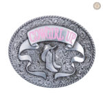 Boucle de ceinture Cowgirl Up en style western