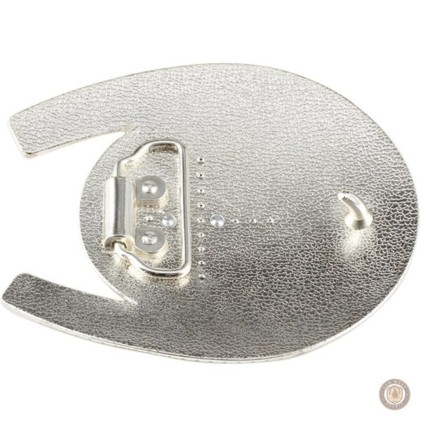 Boucle western dorée, accessoire de mode cowboy