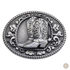 Boucle de ceinture cowboy en design authentique