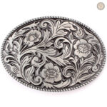 Boucle de ceinture western élégante en style authentique