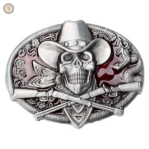 Boucle de ceinture classique au design western
