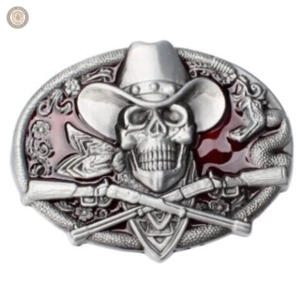 Boucle de ceinture classique au design western