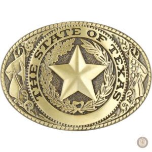 Boucle de ceinture Texas en style western