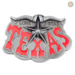 Boucle de ceinture Texas Lone Star en style western