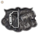 Boucle de ceinture avec étoile du Texas, design western unique