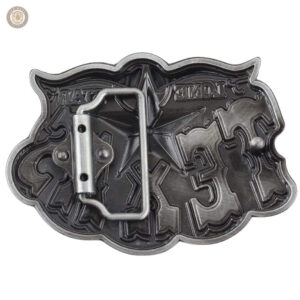 Boucle de ceinture avec étoile du Texas, design western unique