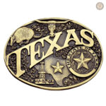 Boucle de ceinture Texas State en style western