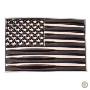 Boucle de ceinture USA, style western classique