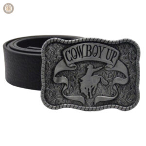 Boucle de ceinture style cowboy avec design unique