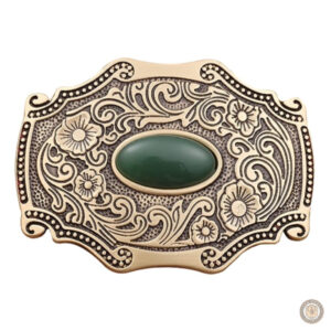 Boucle de ceinture western en cuir élégant