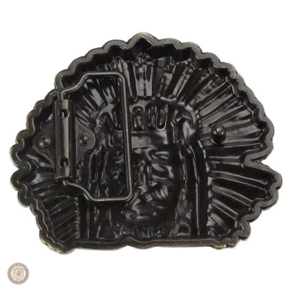Accessoire de mode western, boucle de ceinture inspirée des Indiens