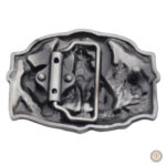 Accessoire de ceinture western avec décorations inspirées de la nature