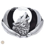 Boucle de ceinture western sauvage avec design unique