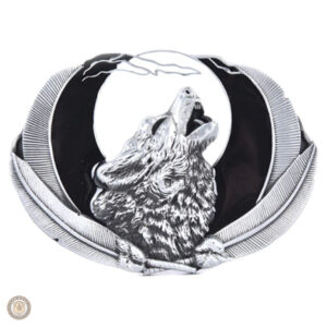 Boucle de ceinture western sauvage avec design unique