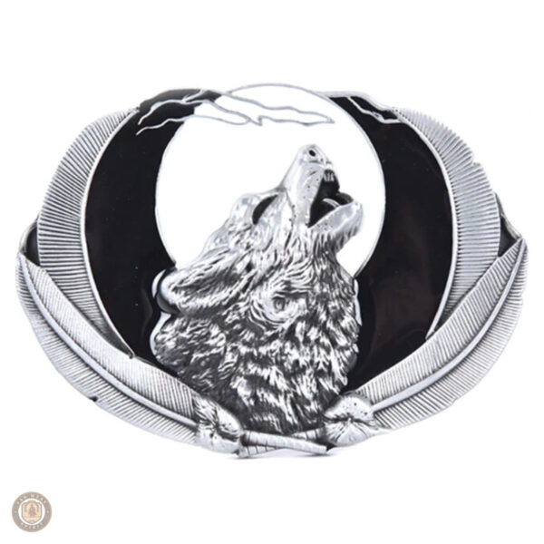 Boucle de ceinture western sauvage avec design unique