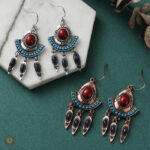 Boucles d'oreilles artisanales, design unique et authentique