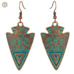 Boucles d'oreilles cowboy au style country