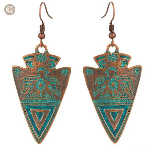 Boucles d'oreilles cowboy au style country