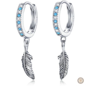Boucles d'oreilles argentées style cowgirl country