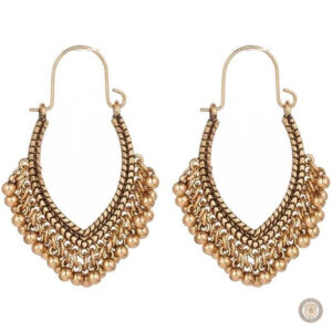 Boucles d'oreilles grelots, style country élégant