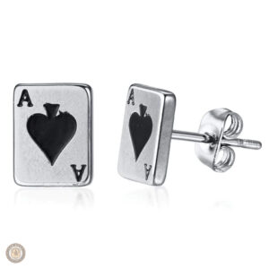 Boucles d'oreilles poker