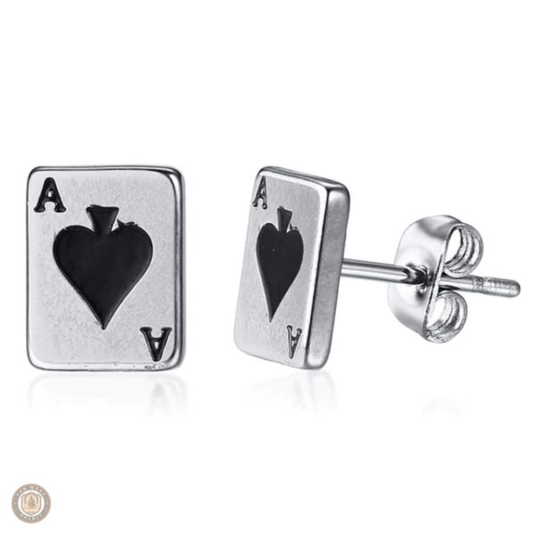Boucles d'oreilles poker
