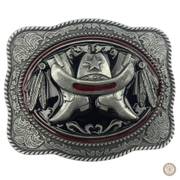 Boucle de Ceinture Country Style en design western