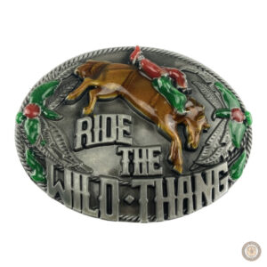 Boucle de ceinture Western Cavalier en style authentique