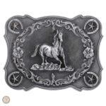 Boucle de ceinture western équestre élégante et authentique