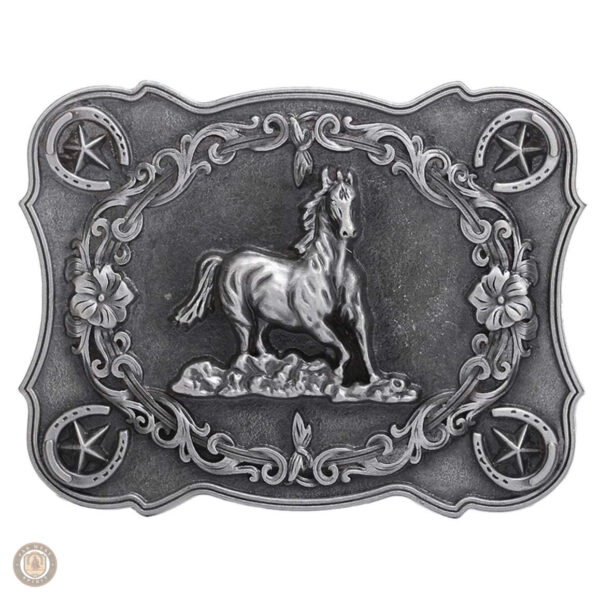 Boucle de ceinture western équestre élégante et authentique