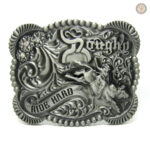 Boucle de ceinture western Ride Hard en design authentique