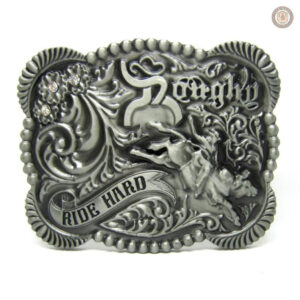 Boucle de ceinture western Ride Hard en design authentique