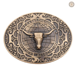 Boucle de ceinture cowboy Texas en style western