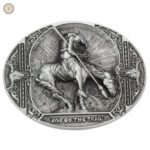 Boucle de ceinture End of The Trail, style western authentique
