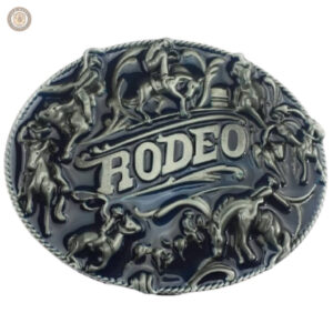 Boucle de ceinture Rodéo en style western