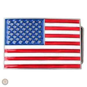 Boucle de ceinture USA, style western authentique