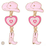 Boucles d'oreilles country élégantes pour les passionnés de danse