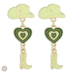 Bijoux country, boucles d'oreilles pour un look élégant