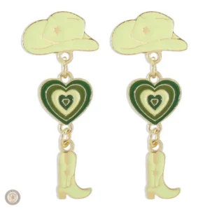 Bijoux country, boucles d'oreilles pour un look élégant
