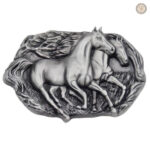 Boucle de ceinture western Chevauchée Sauvage