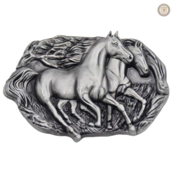 Boucle de ceinture western Chevauchée Sauvage