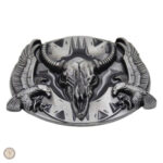 Boucle de ceinture western mexicain en métal décoratif