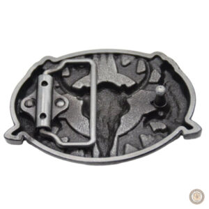 Boucle de ceinture artisanale inspirée du style western