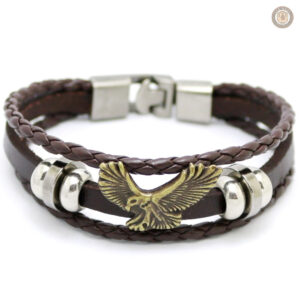 Bracelet Aigle en style Western, design élégant et distinctif