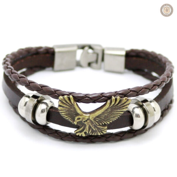 Bracelet Aigle en style Western, design élégant et distinctif